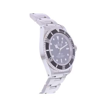 Montre d'occasion ROLEX Submariner 4 Lignes homme mouvement automatique certifié (cosc) bracelet acier