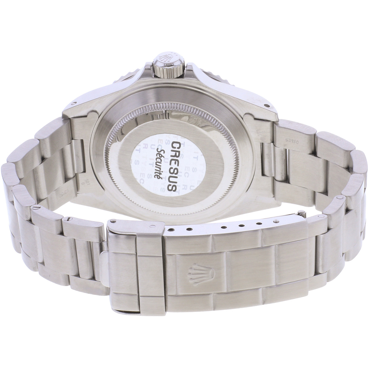 Montre d'occasion ROLEX Submariner 4 Lignes homme mouvement automatique certifié (cosc) bracelet acier - vue 3