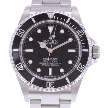 Montre d'occasion ROLEX Submariner 4 Lignes homme mouvement automatique certifié (cosc) bracelet acier