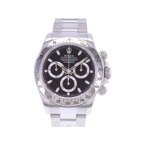 Montre d'occasion ROLEX Cosmograph Daytona homme mouvement automatique certifié (cosc) bracelet acier