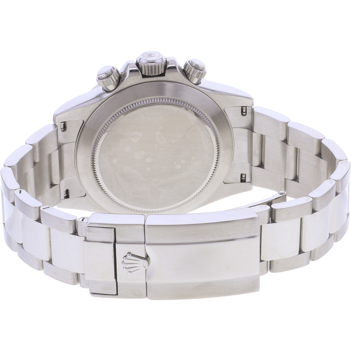 Montre d'occasion ROLEX Cosmograph Daytona homme mouvement automatique certifié (cosc) bracelet acier - vue 3