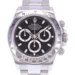 Montre d'occasion ROLEX Cosmograph Daytona homme mouvement automatique certifié (cosc) bracelet acier - vue D1