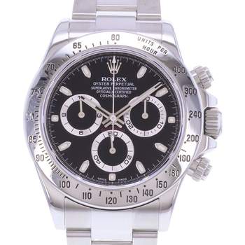 Montre d'occasion ROLEX Cosmograph Daytona homme mouvement automatique certifié (cosc) bracelet acier