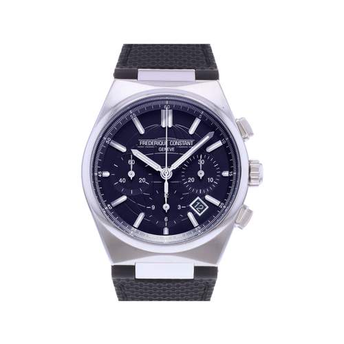 Montre d'occasion FREDERIQUE CONSTANT Highlife Chronographe Automatic homme automatique bracelet caoutchouc