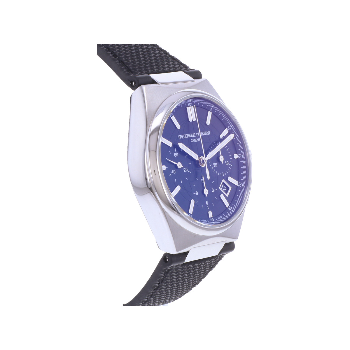 Montre d'occasion FREDERIQUE CONSTANT Highlife Chronographe Automatic homme automatique bracelet caoutchouc - vue 2