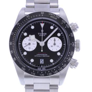 Montre d'occasion TUDOR Black Bay 41 Chrono homme mouvement automatique certifié (cosc) bracelet acier
