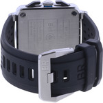Montre d'occasion BELL & ROSS BR03-94 Chronographe ALPINE homme automatique bracelet caoutchouc - vue 3