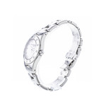 Montre d'occasion BAUME ET MERCIER Linea Diamants femme quartz bracelet acier - vue D2