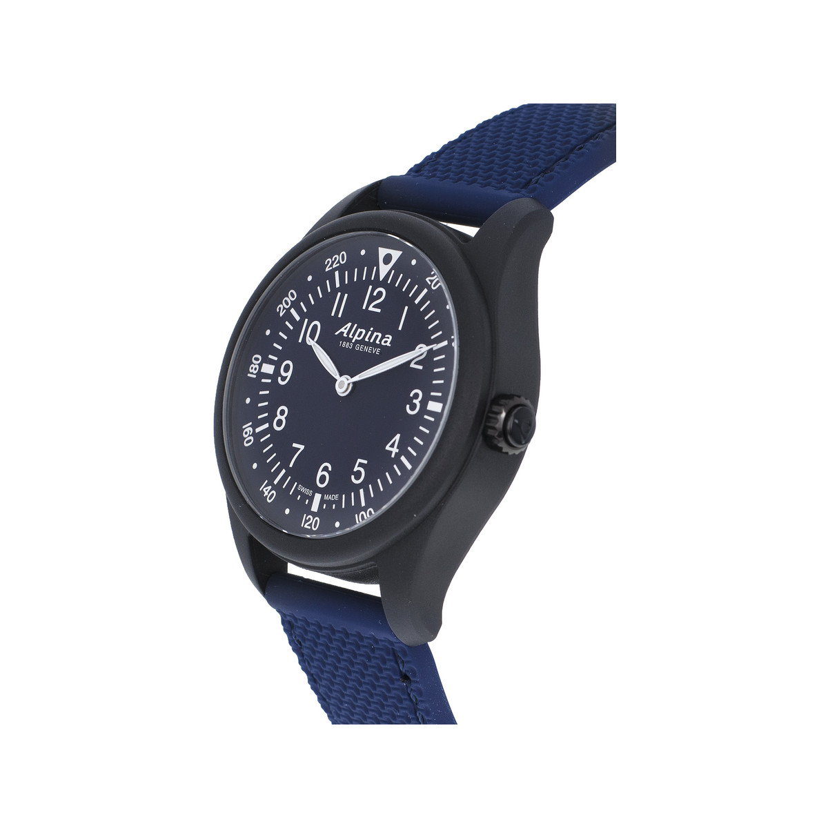 Montre d'occasion ALPINA StartimerX Balance homme autres bracelet caoutchouc - vue D2