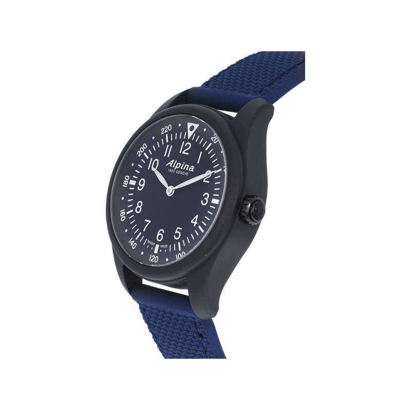 Montre d'occasion ALPINA StartimerX Balance homme autres bracelet caoutchouc - vue D2