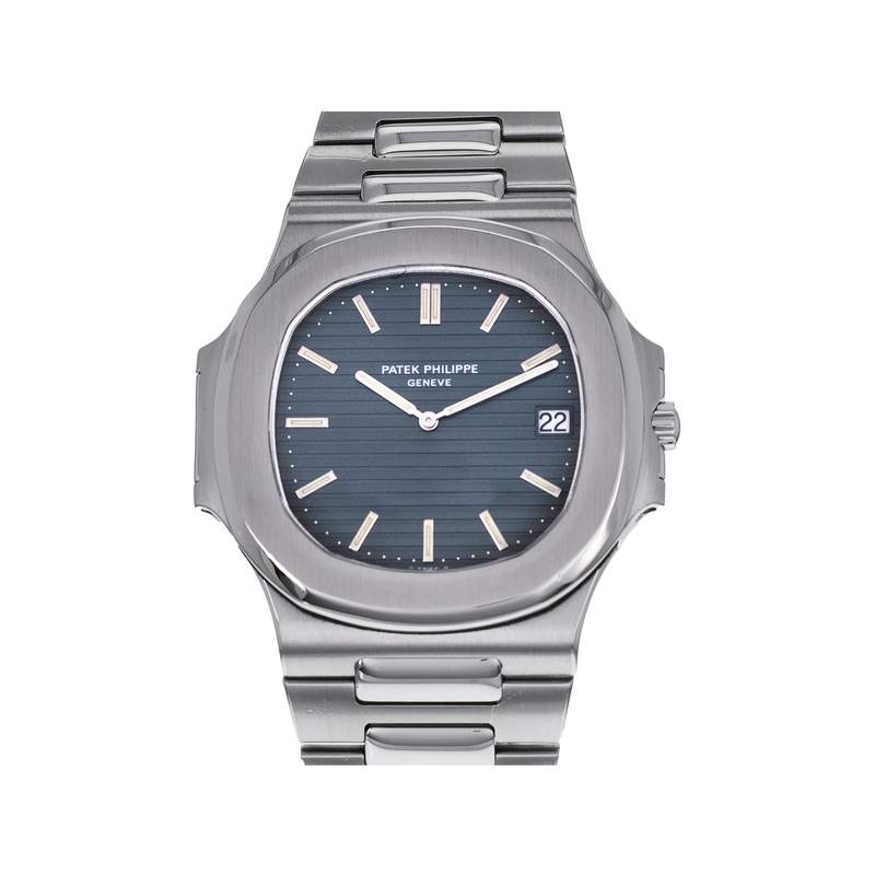 Montre d'occasion PATEK PHILIPPE Nautilus Jumbo homme automatique bracelet acier - vue 1