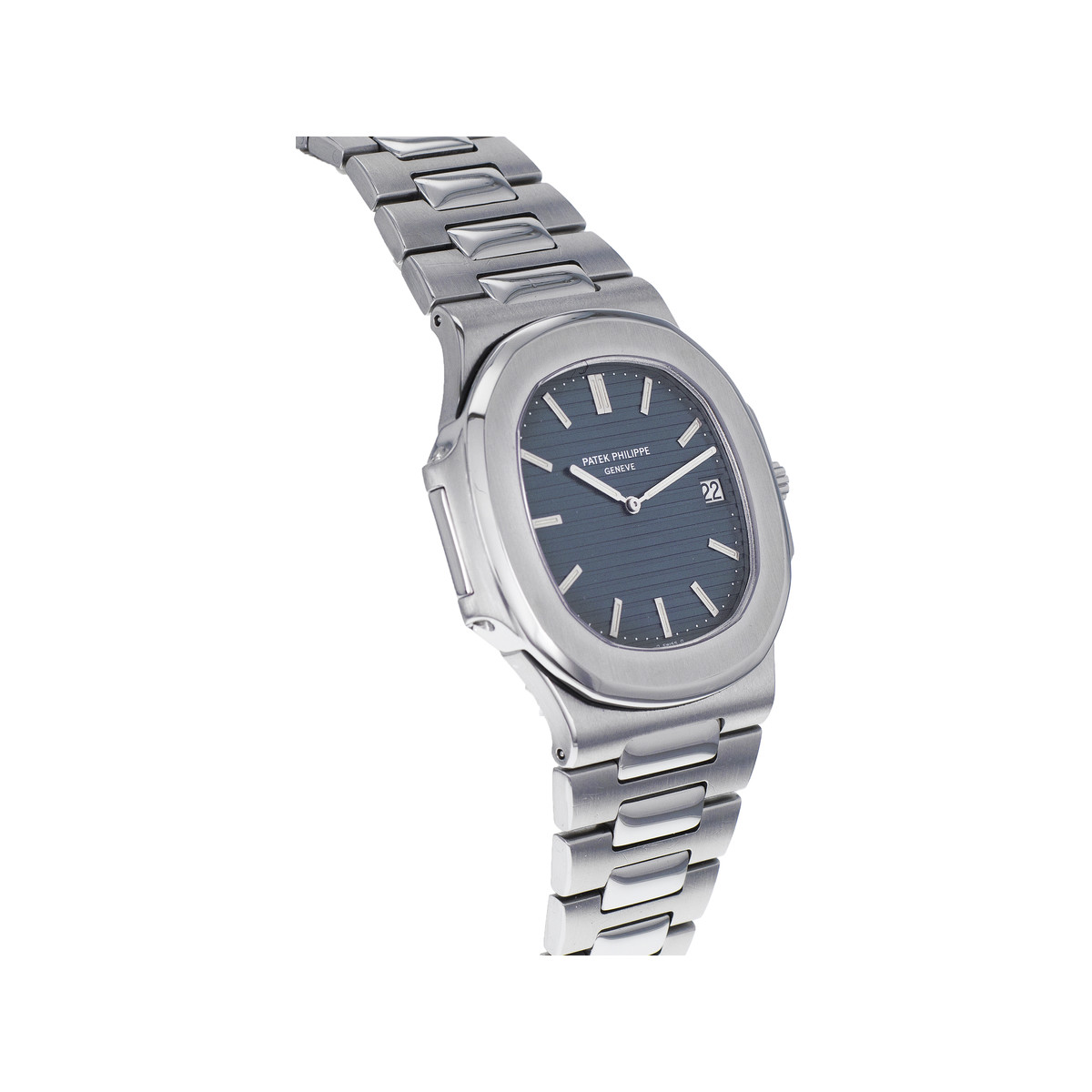 Montre d'occasion PATEK PHILIPPE Nautilus Jumbo homme automatique bracelet acier - vue 2