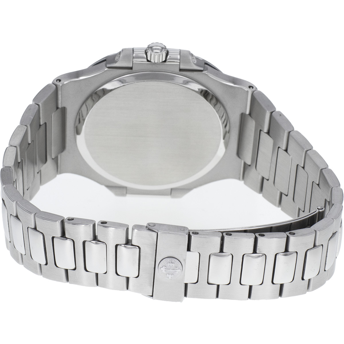 Montre d'occasion PATEK PHILIPPE Nautilus Jumbo homme automatique bracelet acier - vue 3