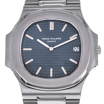 Montre d'occasion PATEK PHILIPPE Nautilus Jumbo homme automatique bracelet acier