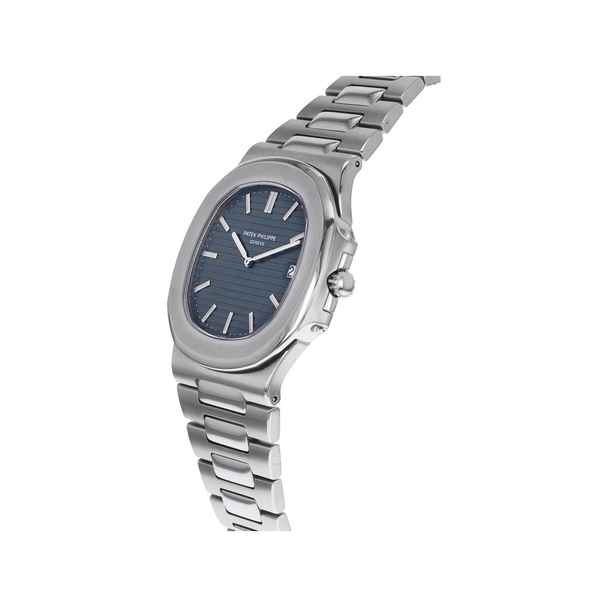 Montre d'occasion PATEK PHILIPPE Nautilus Jumbo homme automatique bracelet acier - vue D2