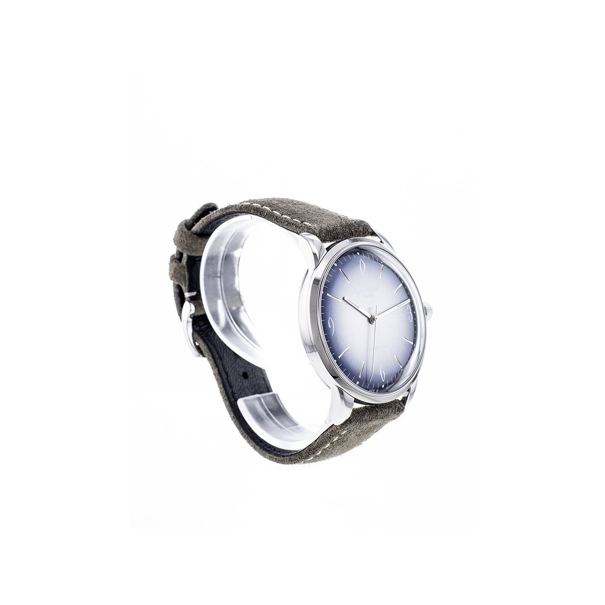 Montre d'occasion GLASHUTTE ORIGINAL Sixties Edition annuelle homme automatique bracelet cuir d'origine - vue 2