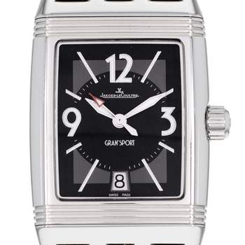Montre d'occasion JAEGER LECOULTRE Reverso Gran'Sport mixte automatique bracelet cuir cresus