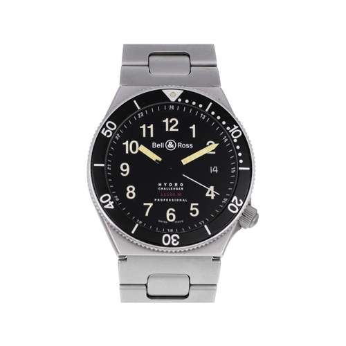Montre d'occasion BELL & ROSS Hydromax 11000M homme quartz bracelet titane