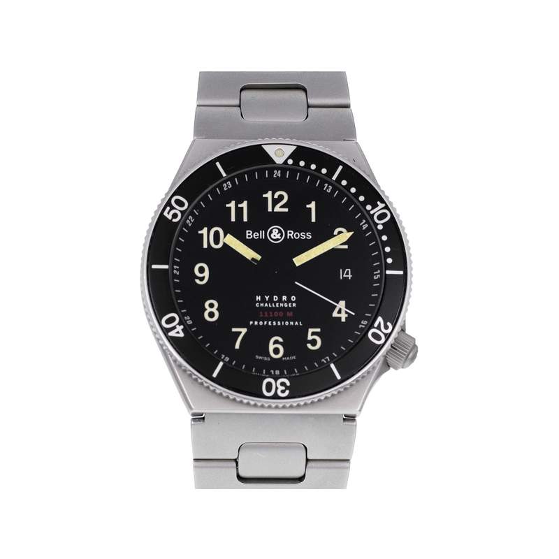 Montre d'occasion BELL & ROSS Hydromax 11000M homme quartz bracelet titane - vue 1