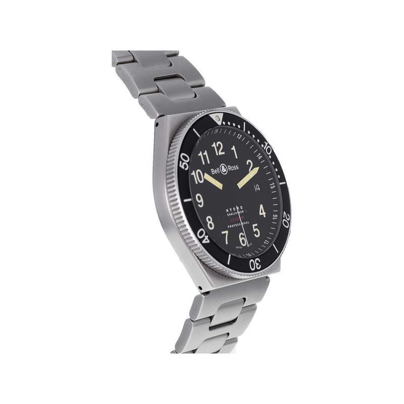 Montre d'occasion BELL & ROSS Hydromax 11000M homme quartz bracelet titane - vue 2