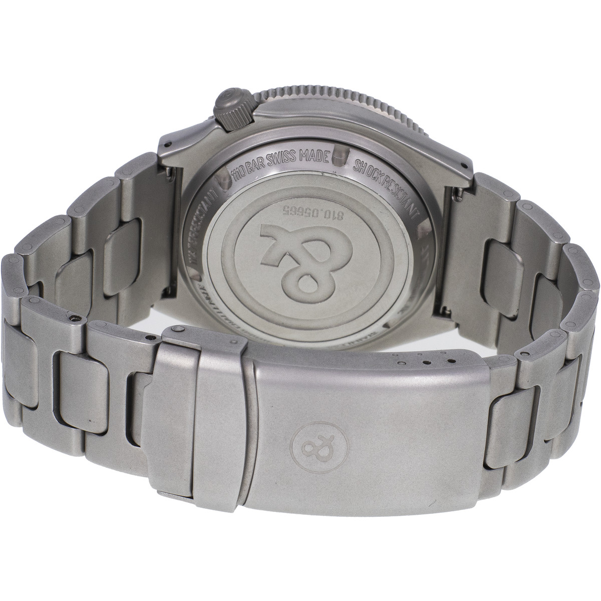 Montre d'occasion BELL & ROSS Hydromax 11000M homme quartz bracelet titane - vue 3