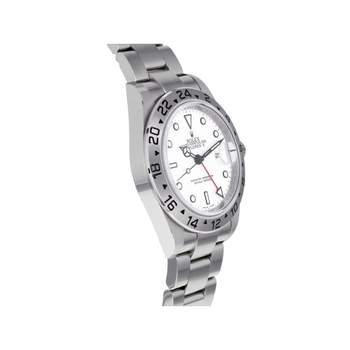 Montre d'occasion ROLEX Explorer II homme mouvement automatique certifié (cosc) bracelet acier