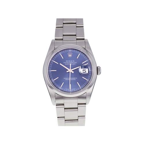 Montre d'occasion ROLEX DateJust mixte mouvement automatique certifié (cosc) bracelet acier