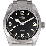 Montre d'occasion TUDOR Ranger homme mouvement automatique certifié (cosc) bracelet acier - vue D1