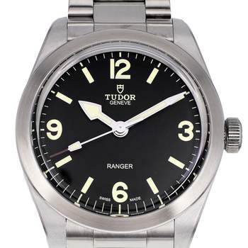 Montre d'occasion TUDOR Ranger homme mouvement automatique certifié (cosc) bracelet acier