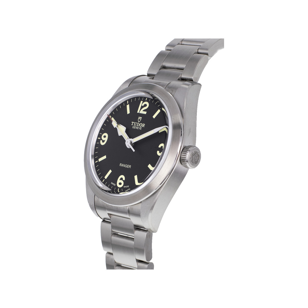 Montre d'occasion TUDOR Ranger homme mouvement automatique certifié (cosc) bracelet acier - vue D2