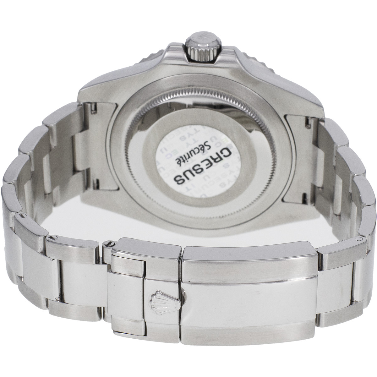Montre d'occasion ROLEX GMT-Master II homme mouvement automatique certifié (cosc) bracelet acier - vue 3