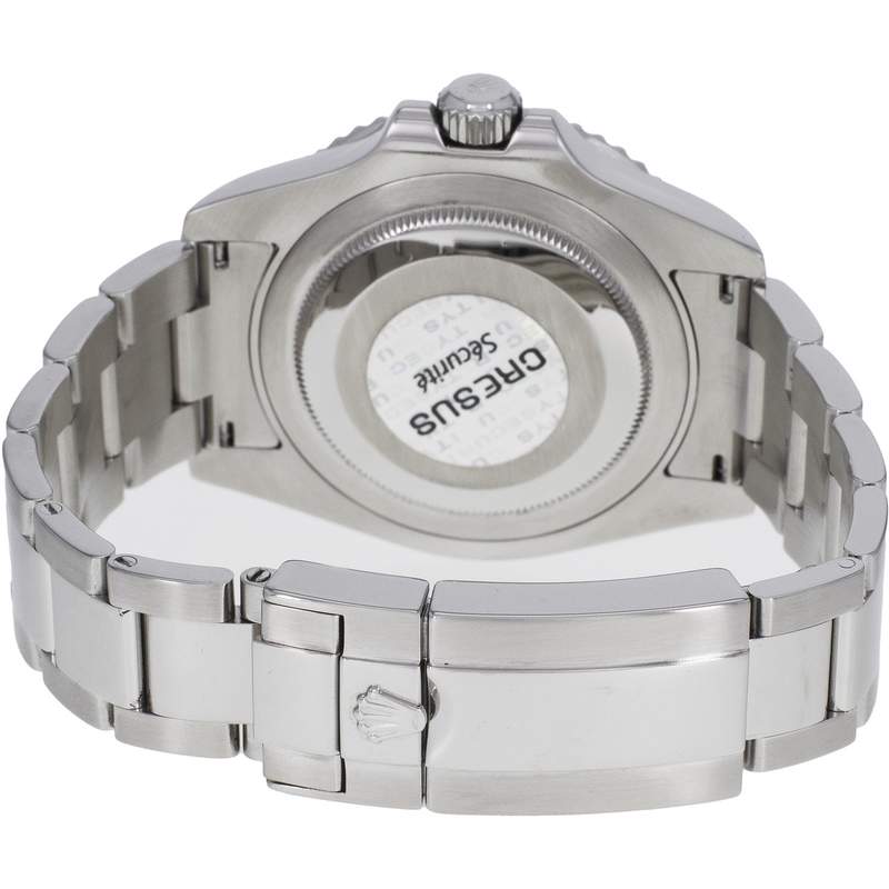 Montre d'occasion ROLEX GMT-Master II homme mouvement automatique certifié (cosc) bracelet acier - vue 3