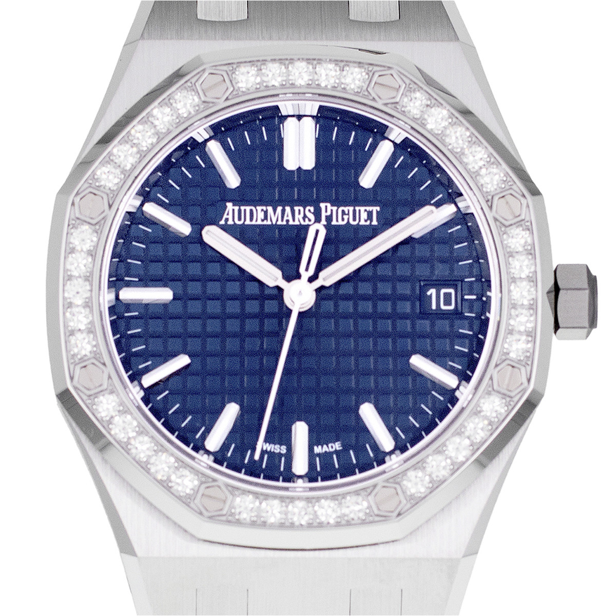 Montre d'occasion AUDEMARS PIGUET Royal Oak Selfwinding femme automatique bracelet acier - vue D1