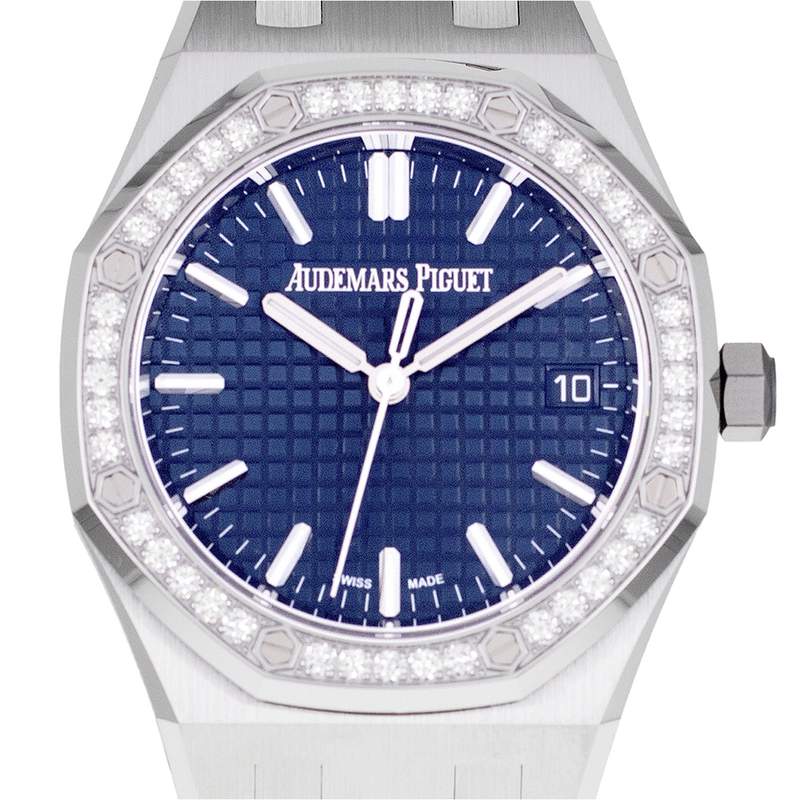 Montre d'occasion AUDEMARS PIGUET Royal Oak Selfwinding femme automatique bracelet acier - vue D1