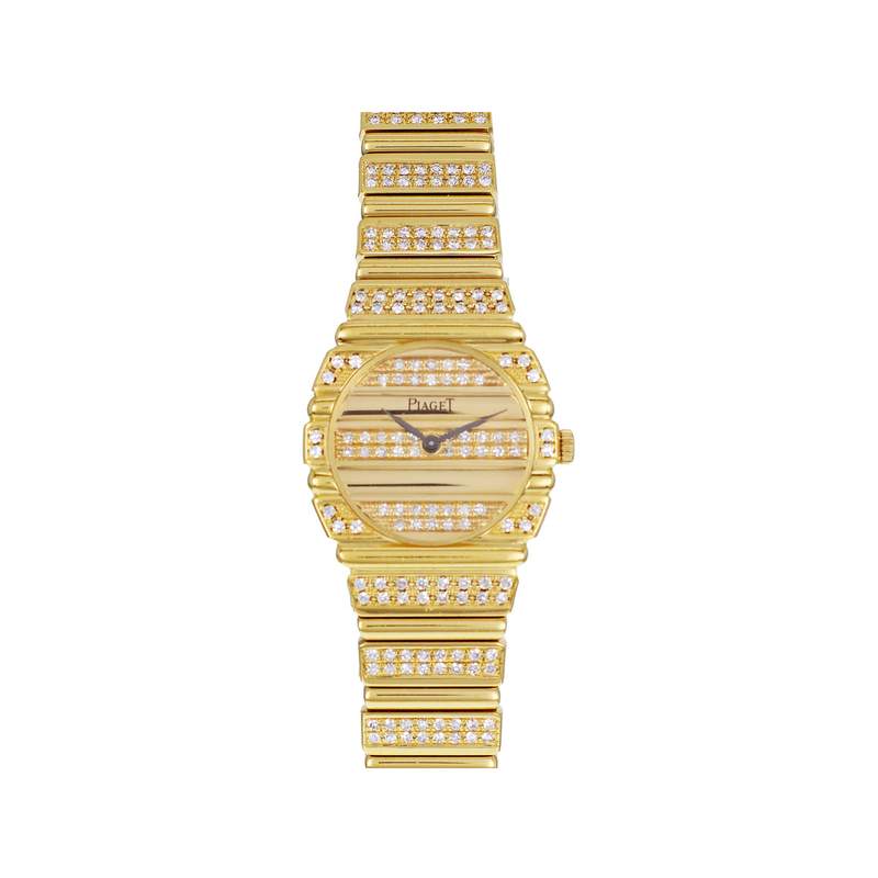Montre d'occasion PIAGET Polo femme quartz bracelet or jaune 750/000 - vue 1