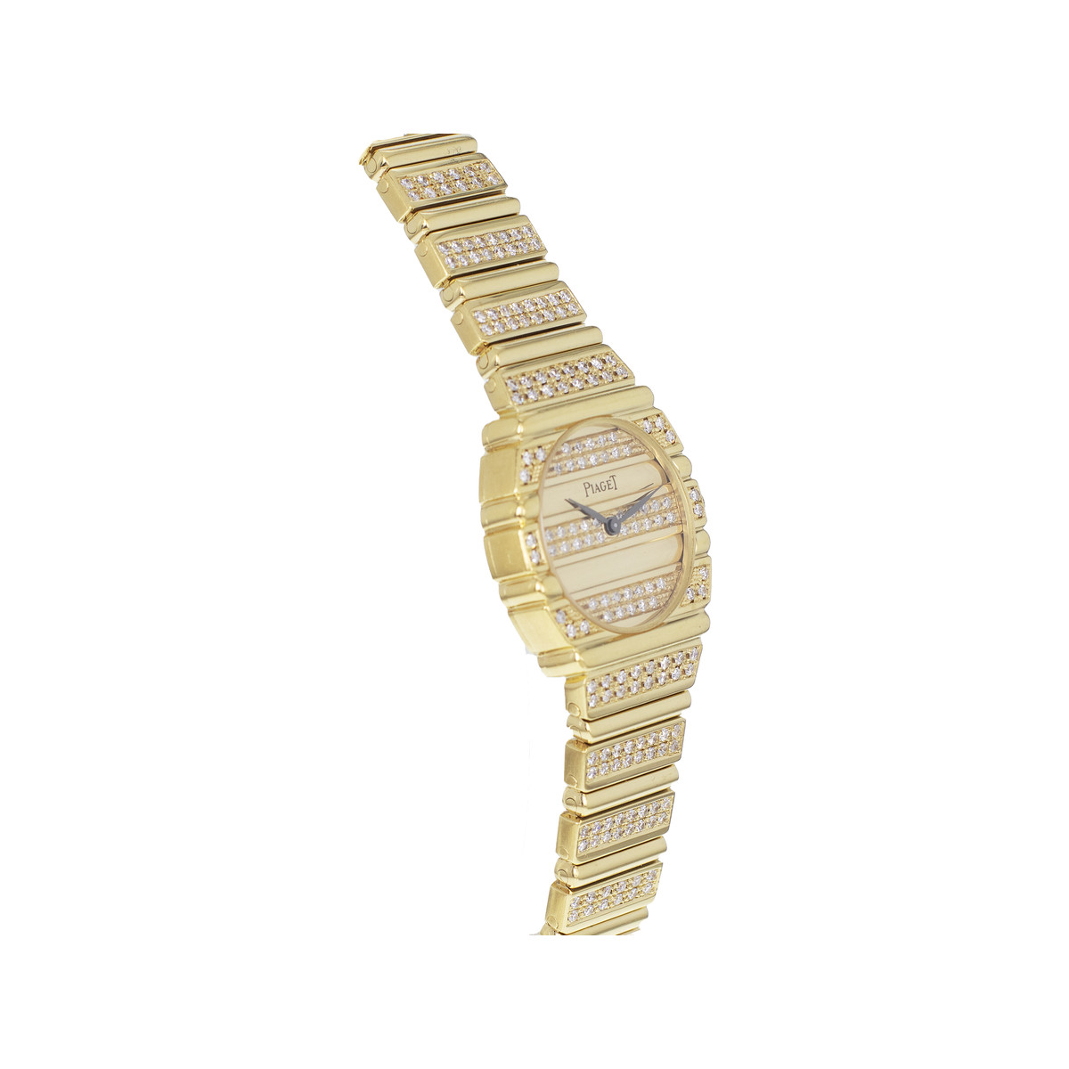 Montre d'occasion PIAGET Polo femme quartz bracelet or jaune 750/000 - vue 2