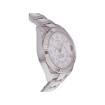 Montre d'occasion ROLEX Sky-Dweller homme mouvement automatique certifié (cosc) bracelet or blanc 750/000 - vue 2