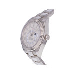 Montre d'occasion ROLEX Sky-Dweller homme mouvement automatique certifié (cosc) bracelet or blanc 750/000 - vue D2