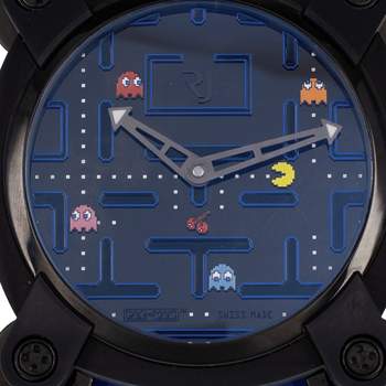 Montre d'occasion ROMAIN JEROME Moon Invader Pac-Man Level III homme automatique bracelet caoutchouc
