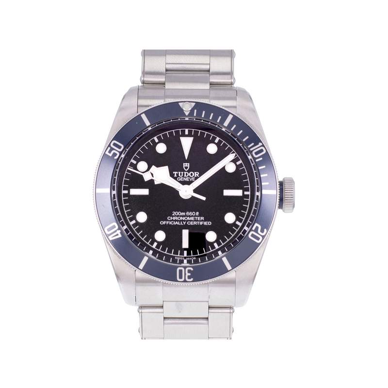 Montre d'occasion TUDOR Black Bay 41 Midnight Blue homme mouvement automatique certifié (cosc) bracelet acier - vue 1