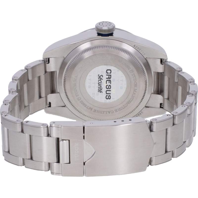 Montre d'occasion TUDOR Black Bay 41 Midnight Blue homme mouvement automatique certifié (cosc) bracelet acier - vue 3