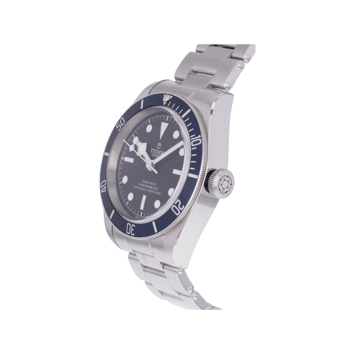Montre d'occasion TUDOR Black Bay 41 Midnight Blue homme mouvement automatique certifié (cosc) bracelet acier - vue D2