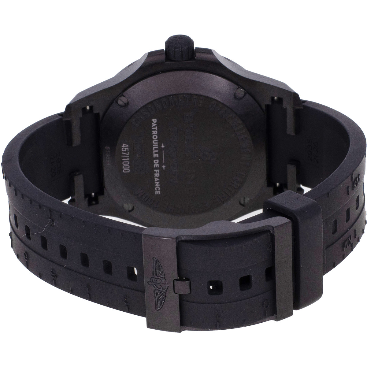 Montre d'occasion BREITLING Colt Skyracer Patrouille de France homme quartz bracelet caoutchouc - vue 3