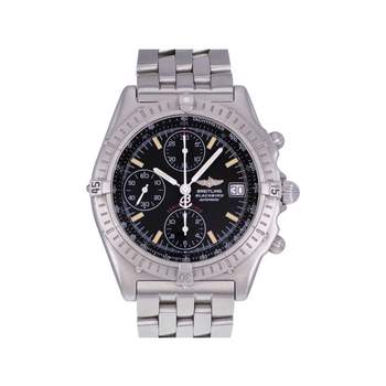 Montre d'occasion BREITLING Chronomat Blackbird homme automatique bracelet acier
