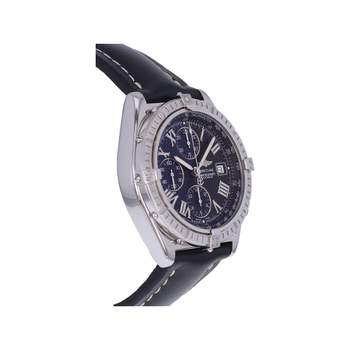 Montre d'occasion BREITLING Crosswind Chronographe homme automatique bracelet cuir cresus
