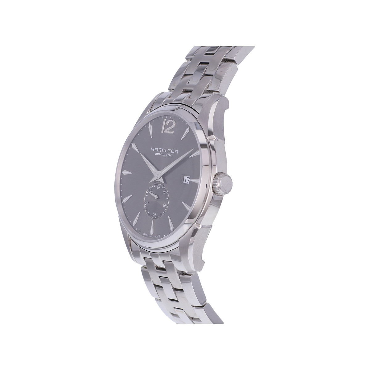 Montre d'occasion HAMILTON Jazzmaster Small Second homme automatique bracelet acier - vue D2