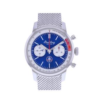 Montre d'occasion BREITLING Top Time Limited Edition Shelby Cobra homme mouvement automatique certifié (cosc) bracelet acier