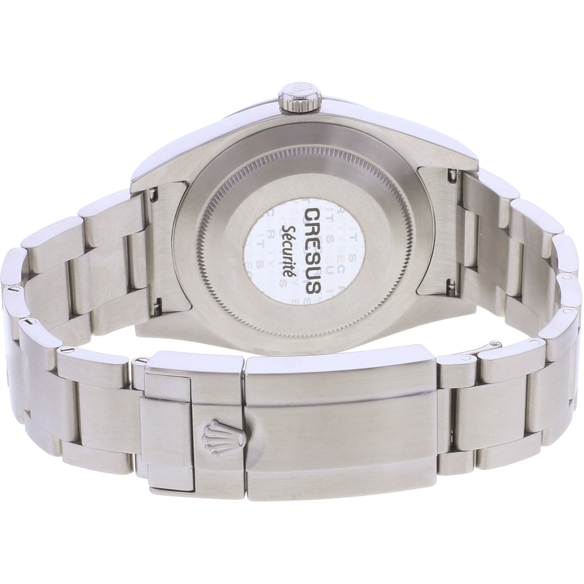 Montre d'occasion ROLEX Explorer I 39 homme mouvement automatique certifié (cosc) bracelet acier - vue 3