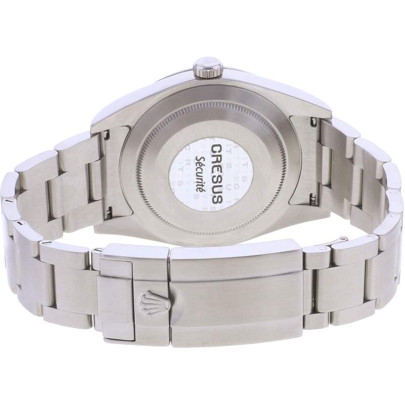 Montre d'occasion ROLEX Explorer I 39 homme mouvement automatique certifié (cosc) bracelet acier - vue 3