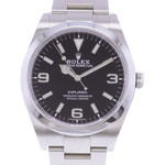 Montre d'occasion ROLEX Explorer I 39 homme mouvement automatique certifié (cosc) bracelet acier - vue D1